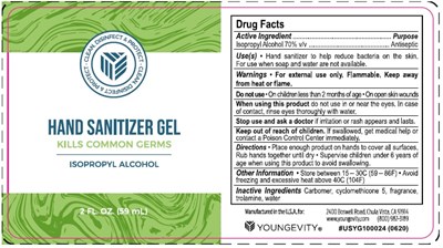 Label - YG Hand Sanitizer